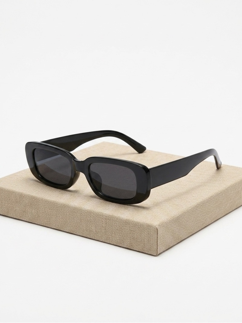 New Black On Black Unisex Vintage Fashion Lightweight PC Anti-Glare Sunglasses - Picture 14 of 14